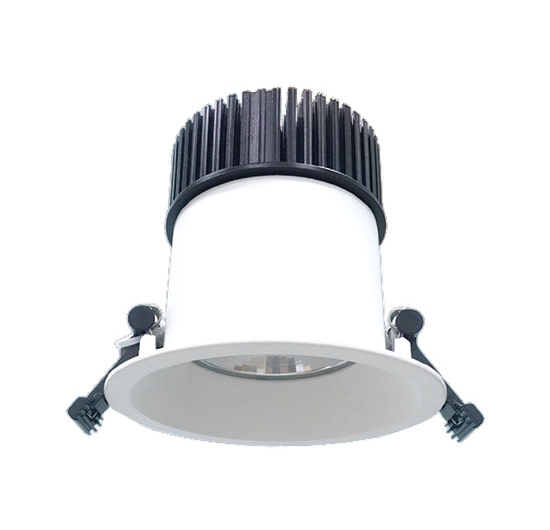 Đèn DOWNLIGHT âm trần chống ẩm MPE DL65-20V (20W) (Ø125) (Vàng)