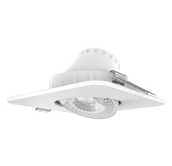 Đèn DOWNLIGHT âm trần điều chỉnh góc chiếu MPE DLA2S-7W (7W) (Ø90) (Trắng/ Vàng)