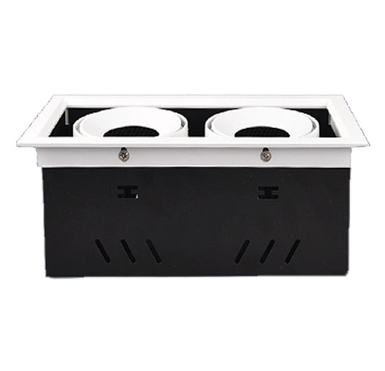Đèn DOWNLIGHT chiếu điểm âm trần đôi MPE DLS-207T/N/V (7Wx2) (Trắng/Trung tính/ Vàng)