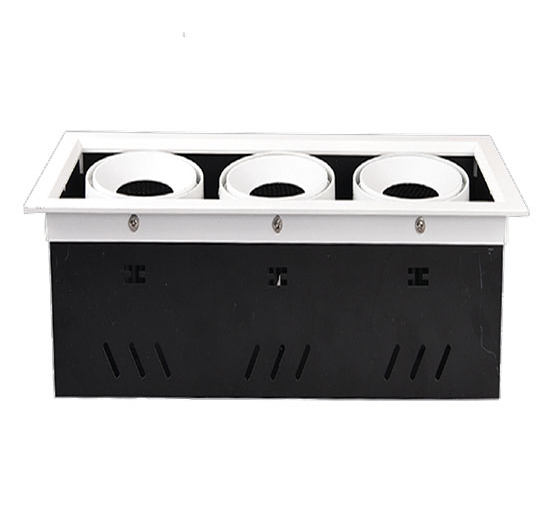 Đèn DOWNLIGHT chiếu điểm âm trần đôi MPE DLS-312T/N/V (12Wx3) (Trắng/Trung tính/ Vàng)