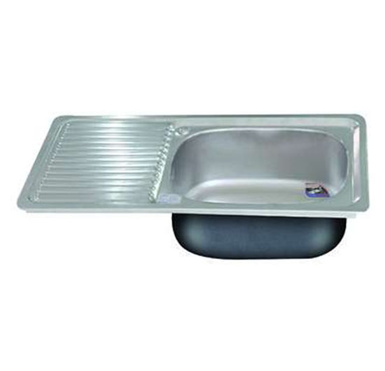 Chậu rửa chén 1 hộc 1 cánh Đại Thành DX11152 (DA23) (Inox 201)