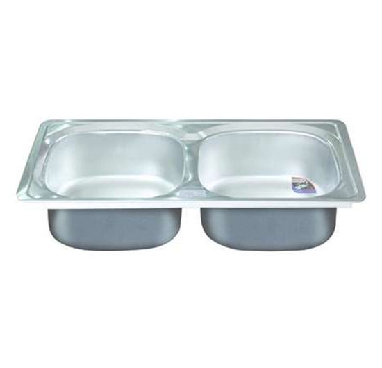 Chậu rửa chén 2 hộc đều Đại Thành DX12052 (DA13) (Inox 201)