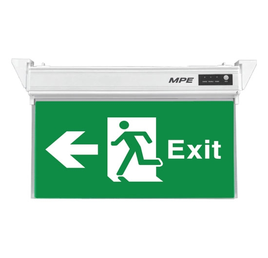 Đèn thoát hiểm EXIT MPE EXL (3W) (1 mặt) (rẽ trái)