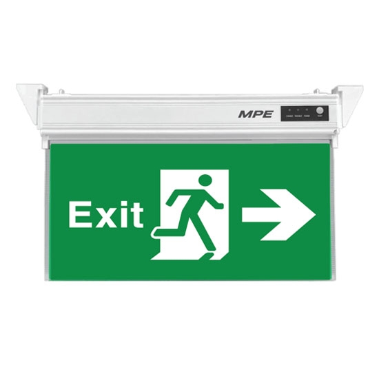 Đèn thoát hiểm EXIT MPE EXR (3W) (1 mặt) (rẽ phải)
