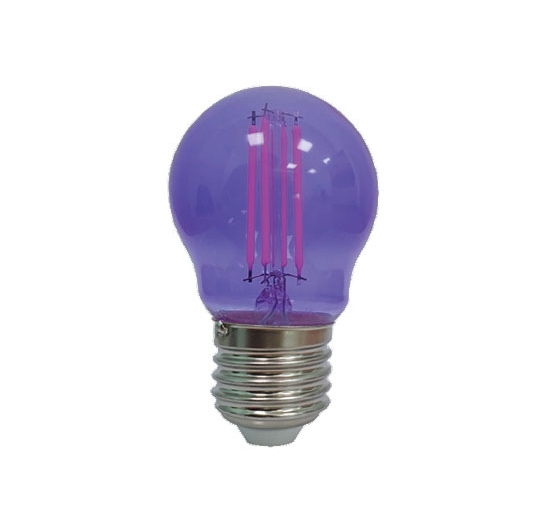Bóng đèn LED (FILAMENT) dây tóc màu MPE FLM-3PU (2.5W) (Màu Tím)