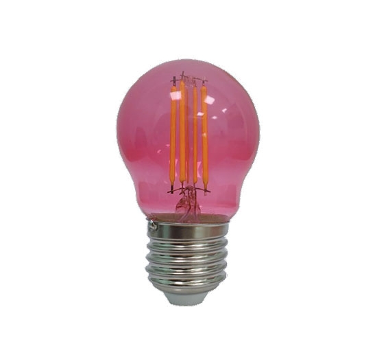 Bóng đèn LED (FILAMENT) dây tóc màu MPE FLM-3RD (2.5W) (Màu Đỏ)