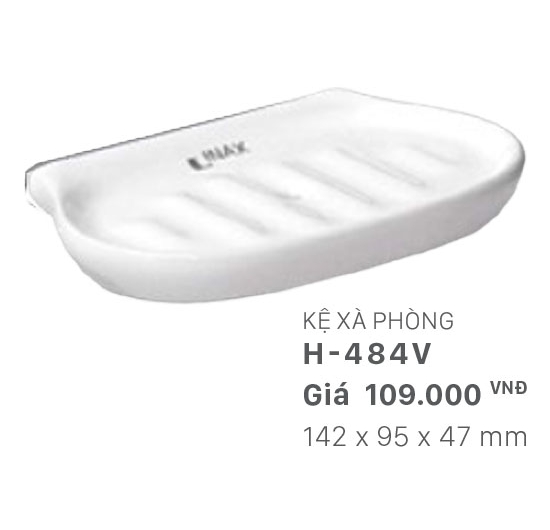 Kệ xà phòng Inax H-484V (Bằng men sứ)