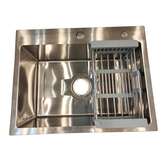 Chậu rửa chén Handmade 1 hộc AVH 6045-I3 (Inox 304)