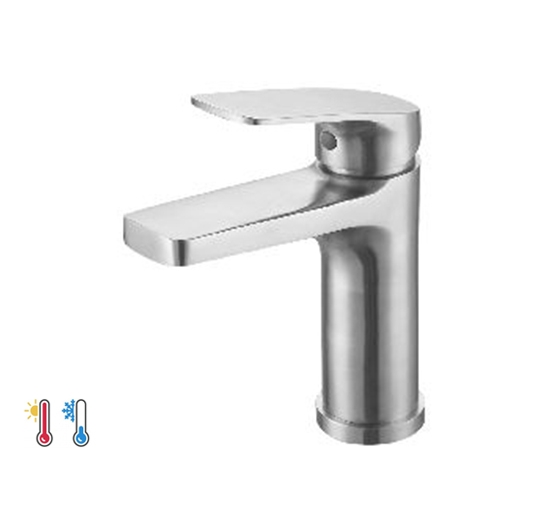 Vòi Lavabo Inox 304 nóng lạnh Luxta L1219N