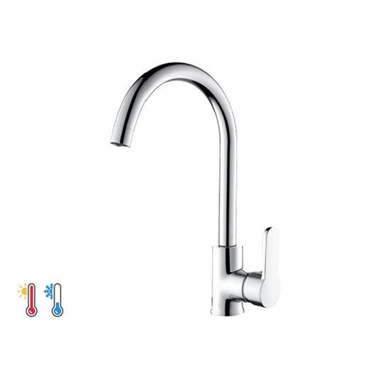 Vòi rửa chén nóng lạnh Luxta L3206N
