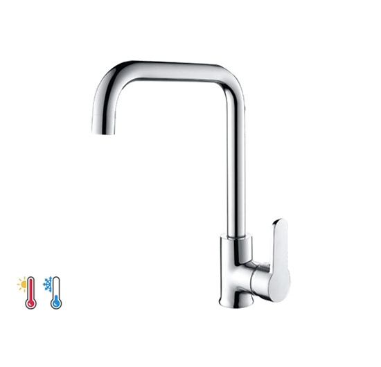 Vòi rửa chén nóng lạnh Luxta L3206NV