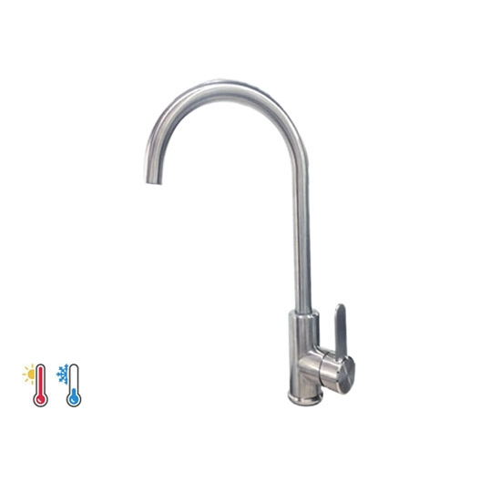 Vòi rửa chén Inox 304 nóng lạnh Luxta L3219