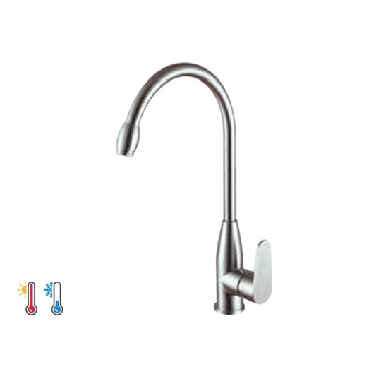 Vòi rửa chén Inox 304 nóng lạnh Luxta L3219RS