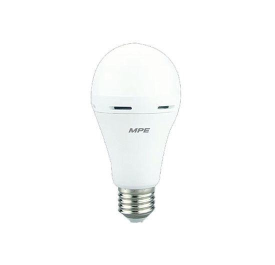 Bóng đèn LED tròn (BULB EMERGENCY) MPE LB-12T/E (12W) (Trắng)