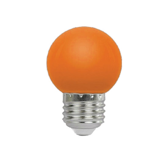Bóng đèn LED (BULB) màu MPE LBD-3OR (1.5W) (Màu Cam)