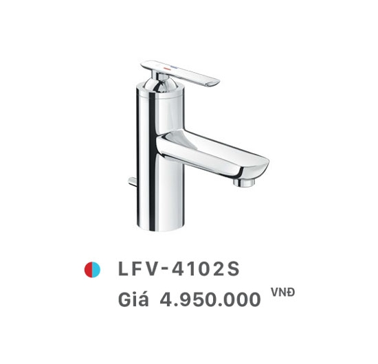 Vòi Lavabo nóng lạnh Inax LFV-4102S