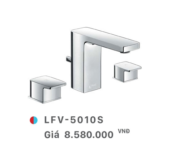Vòi Lavabo 3 lỗ Inax LFV-5010S