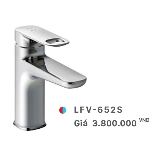 Vòi Lavabo nóng lạnh Inax LFV-652S