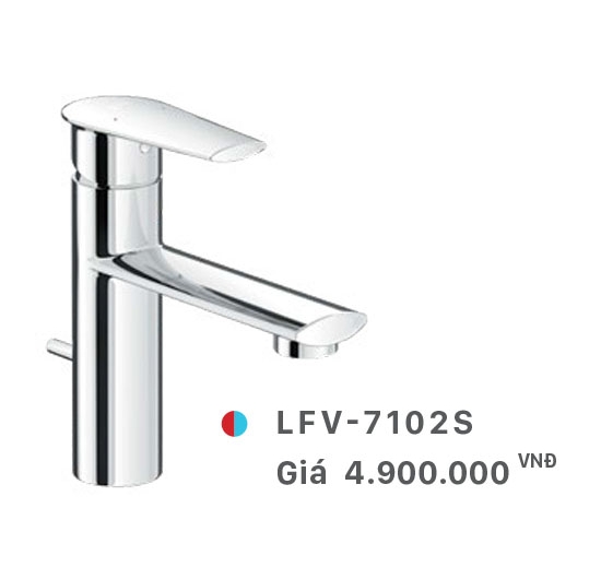 Vòi Lavabo nóng lạnh Inax LFV-7102S