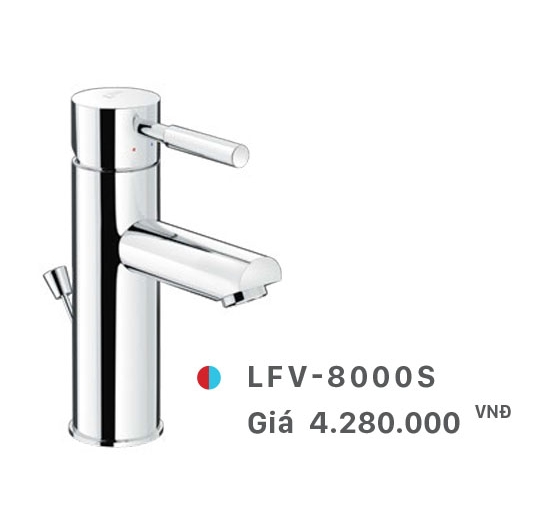 Vòi Lavabo nóng lạnh Inax LFV-8000S