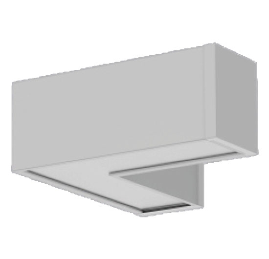 Thanh nối có đèn LED chữ L MPE LLW 8W (8W) (Trắng/Trung tính)