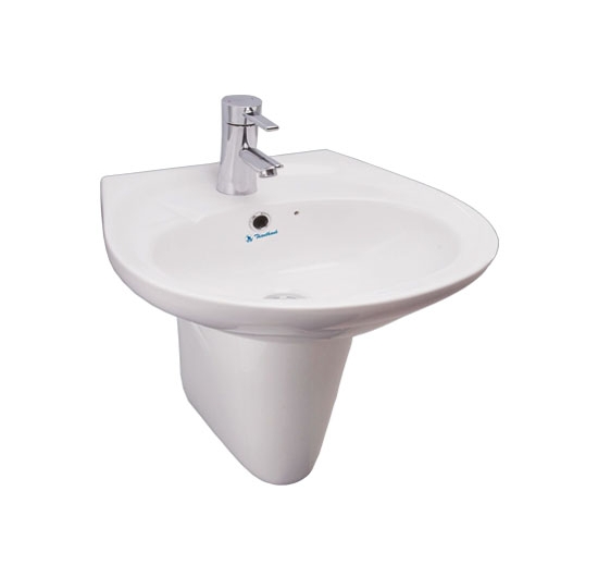 Lavabo treo tường Thiên Thanh  LT04LLT + Chân treo PT0400T