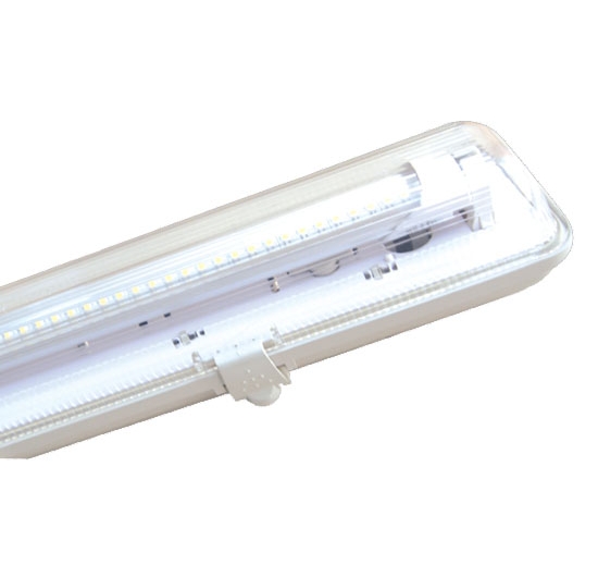 Bộ máng đèn LED đơn chống thấm MPE LWP-136 (20W) (1m2) (Trắng/Vàng)