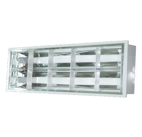 Bộ máng đèn LED xương cá MPE MATL-210 (2*9W) (6 tấc) (Trắng/Vàng)