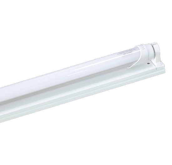 Bộ máng đèn tuýp đơn BATTEN LED TUBE T8 nhôm MPE MLT-110 (10W) (6 tấc) (Trắng/Vàng)