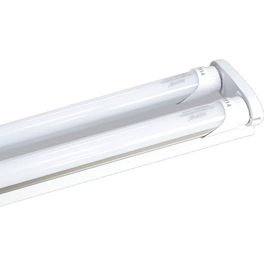 Bộ máng đèn tuýp đôi BATTEN LED TUBE T8 nhôm MPE MLT-210 (2*10W) (6 tấc) (Trắng/Vàng)