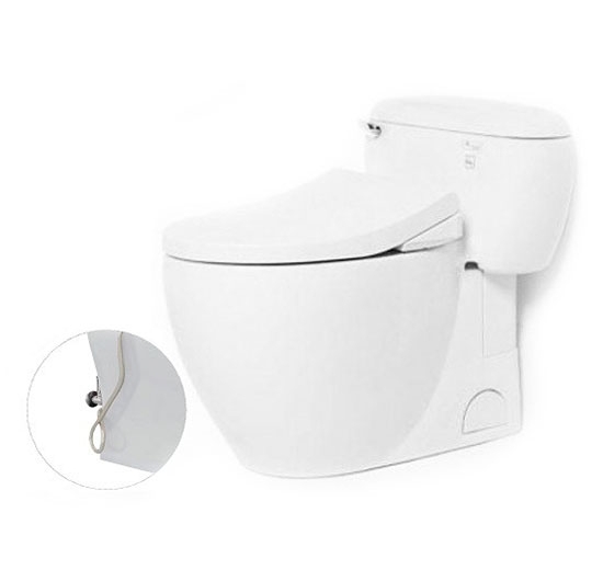 Bồn cầu TOTO 1 khối MS366E4 (Nắp rửa cơ Ecowasher)