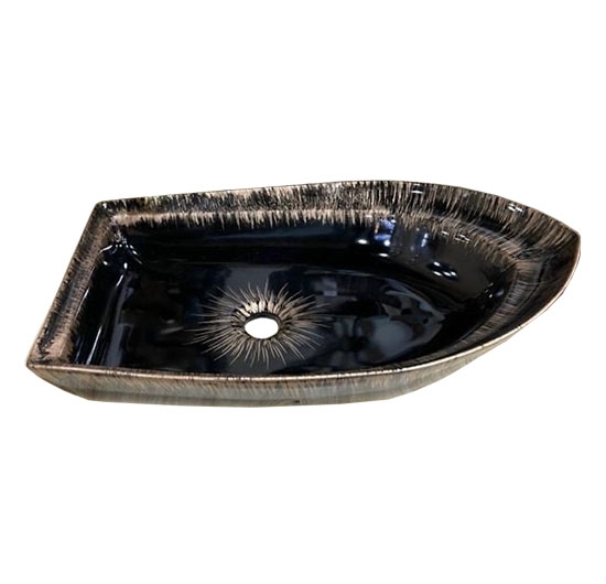 Chậu rửa mặt Lavabo đặt bàn giả cổ AVH NGC-04