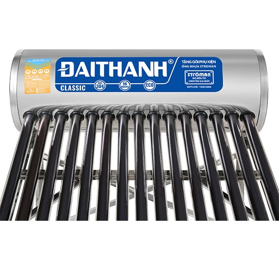 Máy nước nóng NLMT Đại Thành 130L Classic (ĐT-CL 58-12) 