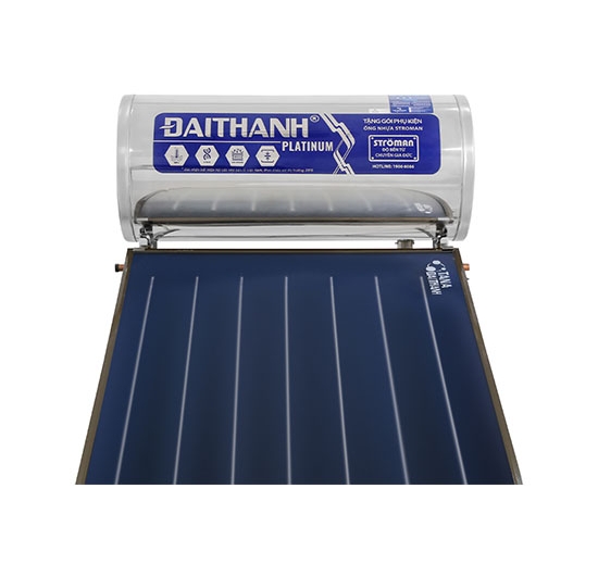 Máy nước nóng NLMT PLATINUM  tấm phẳng Đại Thành 150L