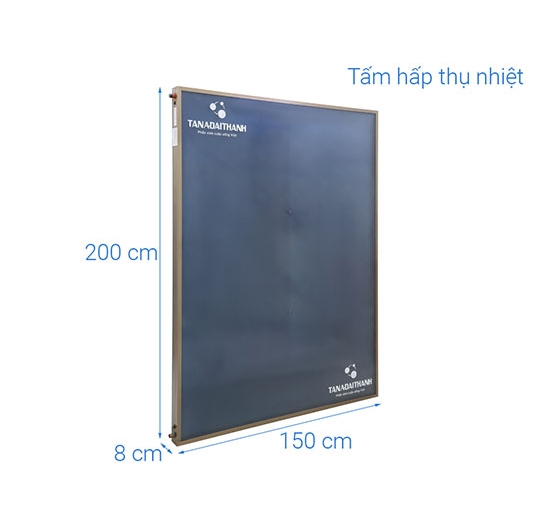 Máy nước nóng NLMT PLATINUM  tấm phẳng Đại Thành 220L