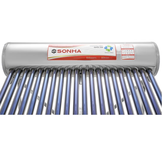 Máy nước nóng NLMT Sơn Hà 180L Thái Dương Năng TITAN ống dầu (SH-TITAN D58-16)