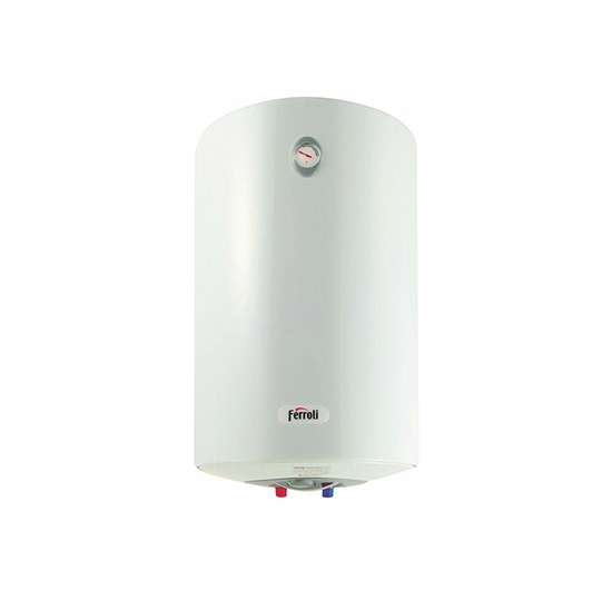 Máy nước nóng gián tiếp Ferroli AQUA 50L treo Ngang (hoặc treo Đứng) (Không chống giật)