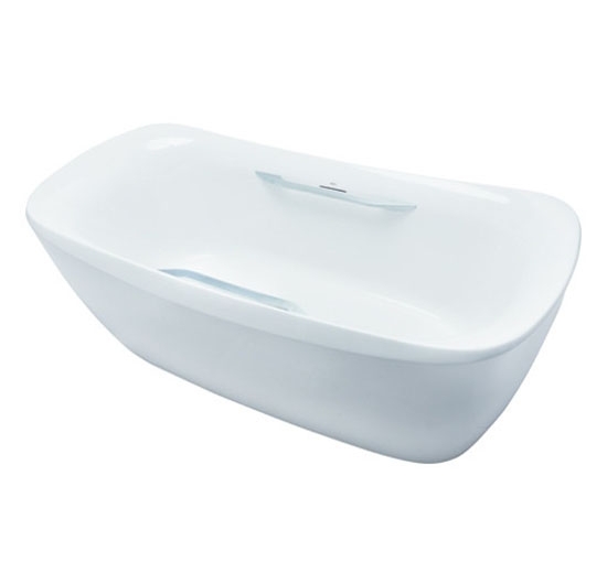 Bồn đặt sàn TOTO PJY1734HPWEN#MW/TVBF412 (Đá cẩm thạch nhân tạo - Tay vịn - Trắng mờ)