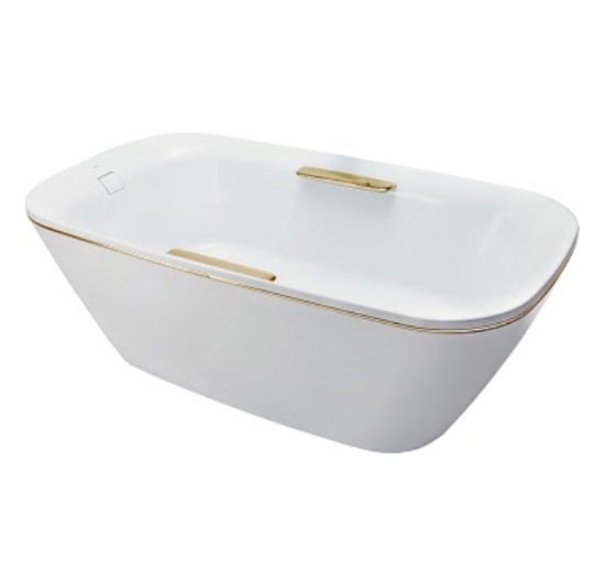 Bồn đặt sàn TOTO PJY1886HPWMGE (Đá cẩm thạch nhân tạo - Tay vịn)