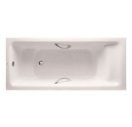 Bồn tắm xây TOTO PPY1780HPE / DB505R-3B / TVBF412 (Đá nhân tạo - Không yếm - Tay vịn)