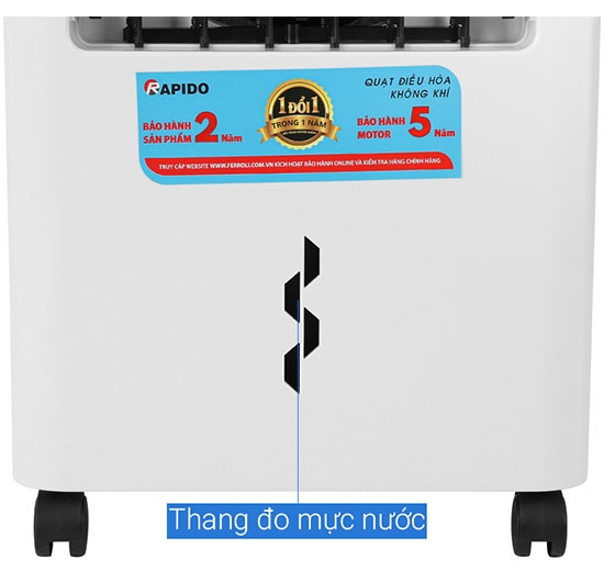 Quạt điều hòa không khí Rapido TURBO 3000D (Điều khiển điện tử + từ xa)