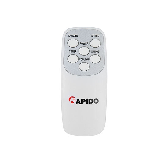 Quạt điều hòa không khí Rapido TURBO 6000D (Điều khiển điện tử + từ xa)