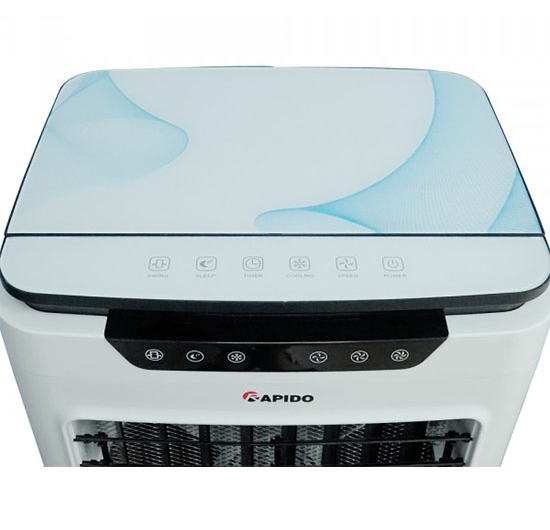 Quạt điều hòa không khí Rapido TURBO 6000D (Điều khiển điện tử + từ xa)
