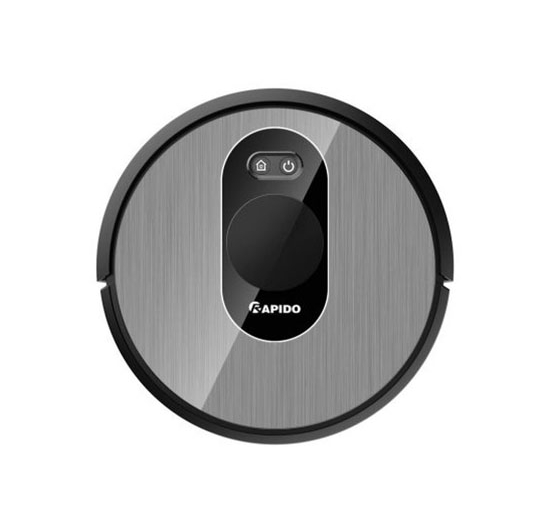 Robot hút bụi & lau nhà Rapido R8S (Màu xám đen)