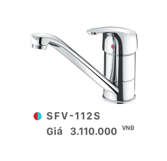 Vòi rửa chén nóng lạnh Inax SFV-212S