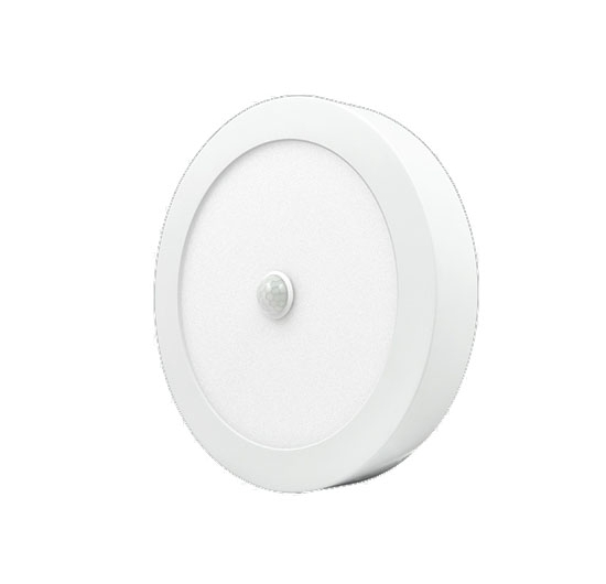 Đèn LED PANEL ốp trần nổi cảm biến chuyển động MPE SRPL-12T/MS (12W) (Ø170) (Trắng)