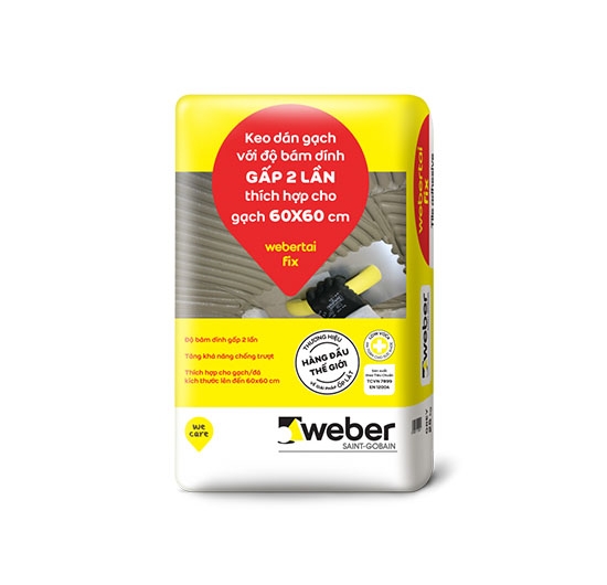 Keo dán gạch Weber.tai fix (Trắng) (25kg)