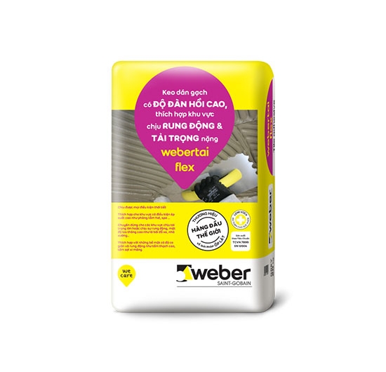 Keo dán gạch Weber.tai flex (Xám) (20kg)