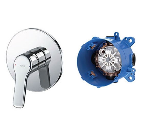 Van gật gù điều chỉnh nóng lạnh TOTO TBG03303B / TBN01001B (Kèm phụ kiện âm tường)
