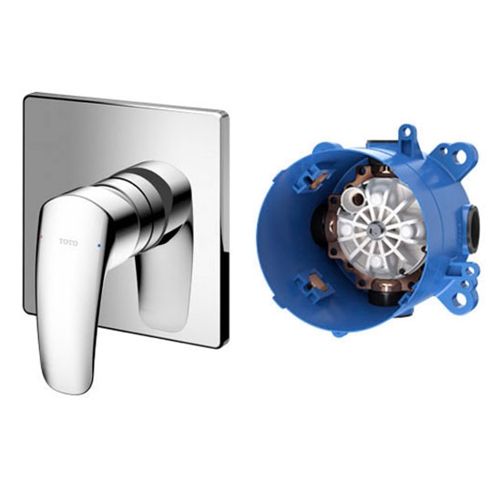 Van gật gù điều chỉnh nóng lạnh TOTO TBG09303V / TBN01001B (Kèm phụ kiện âm tường)